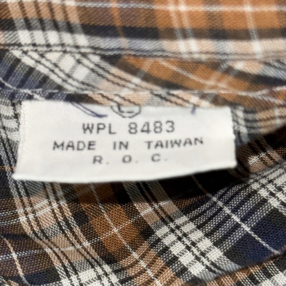 Vintage Cotton/ Polyester Blend Button Down Blouse -Size *See Description - Picture 8 of 10